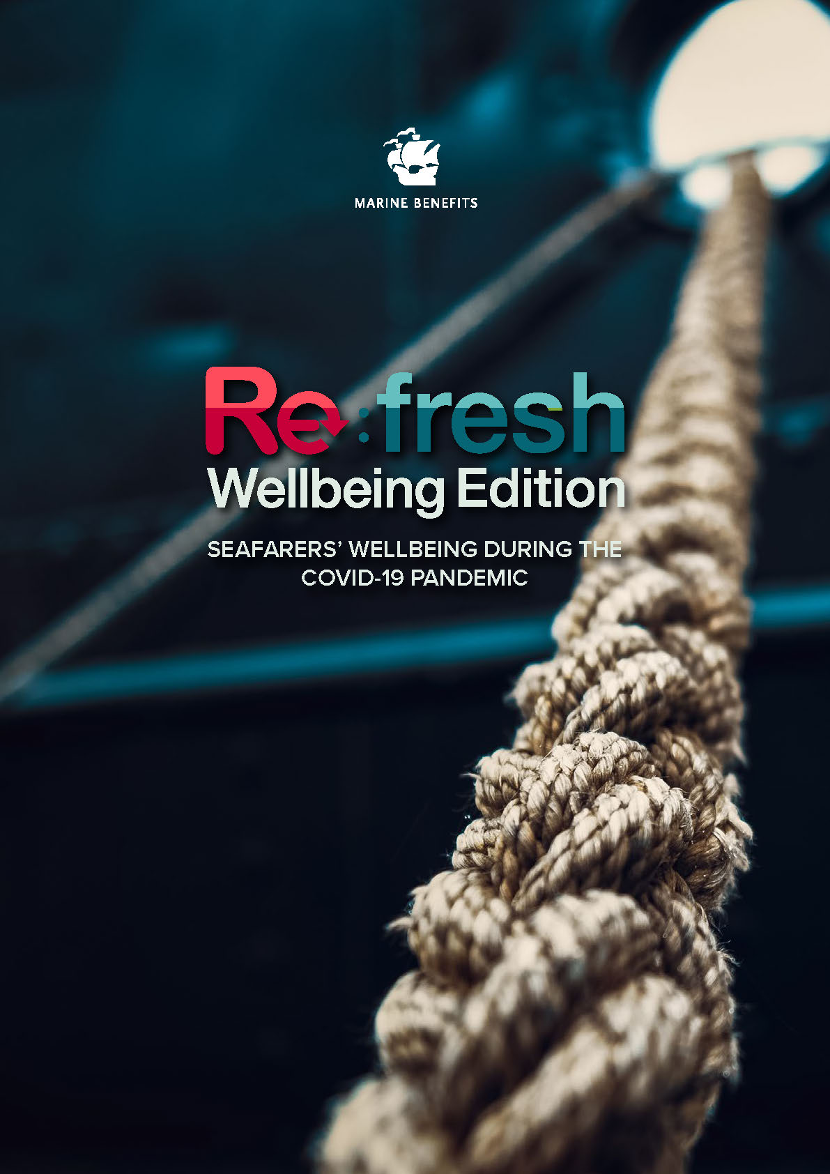 Cover of Re:fresh Wellbeing Edition: Seafarers' wellbeing during the COVID-19 pandemic